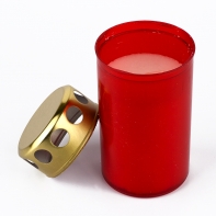 Hřbitovní svíčka VELKÁ s krytem 140gr