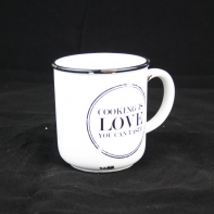 Hrnek Cooking is love you can taste 12cm