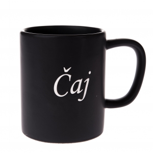 Hrnek na čaj černý 450ml