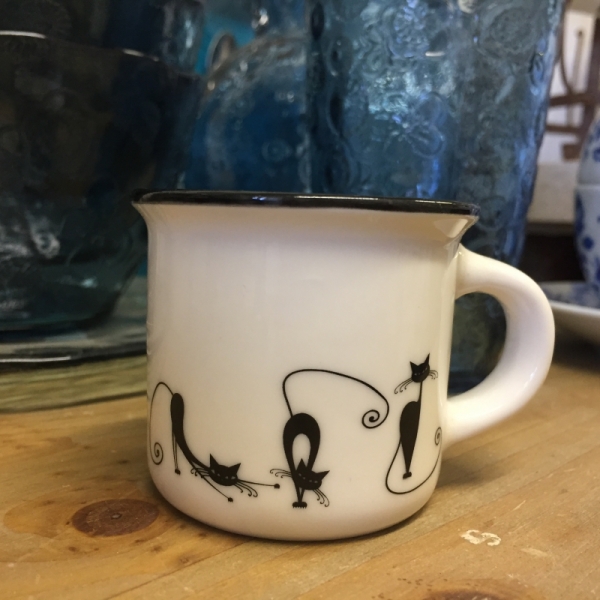 Hrnek na espresso s kočkou 100ml