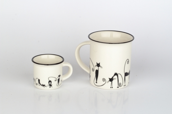 Hrnek s kočkou velký 350ml