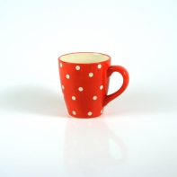 Hrnek s puntíky 11cm