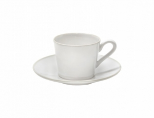 Hrnek s talířkem bílý ASTORIA 0,18l