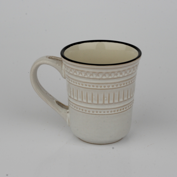 Hrnek se lžičkou bílý 300ml