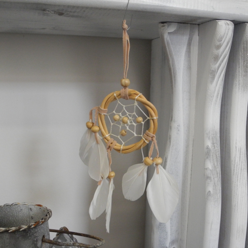 Indiánský lapač snů ratan 18cm