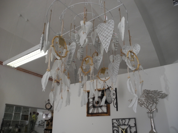 Indiánský lapač snů ratan 18cm