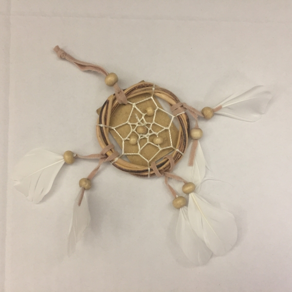 Indiánský lapač snů ratan 18cm