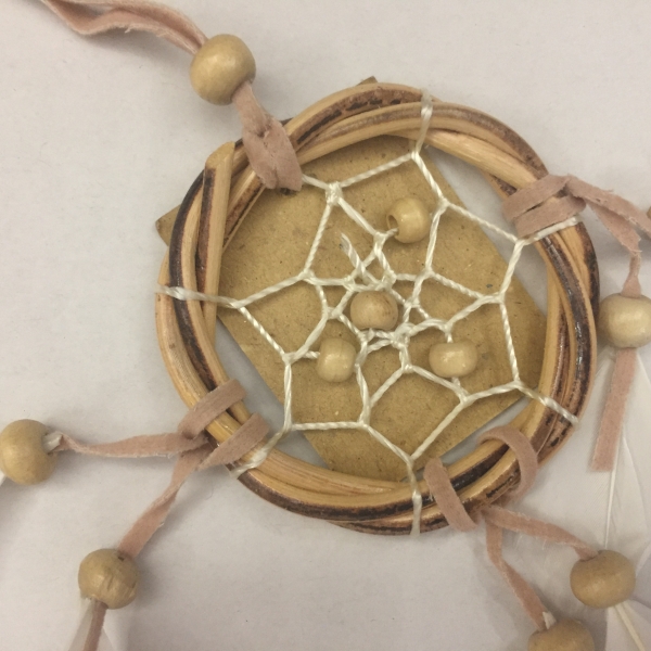 Indiánský lapač snů ratan 18cm