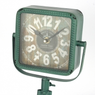 Industriální hodiny stolní 34cm