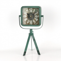 Industriální hodiny stolní 34cm