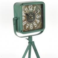 Industriální hodiny stolní 34cm