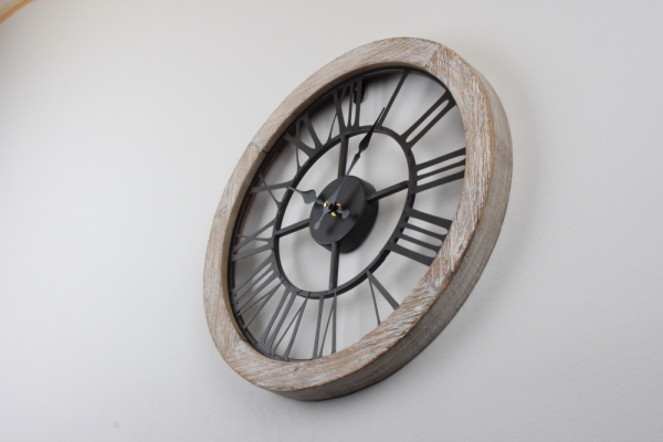 Industriální nástěnné hodiny 40cm