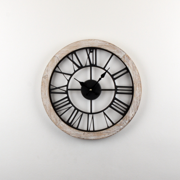 Industriální nástěnné hodiny 40cm