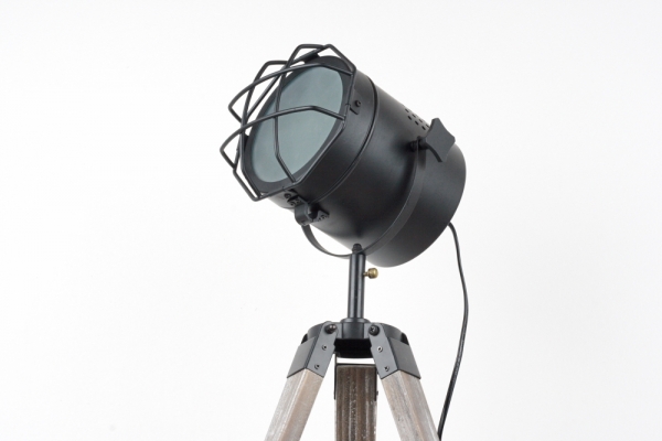 Industriální stolní lampa reflektor 42cm