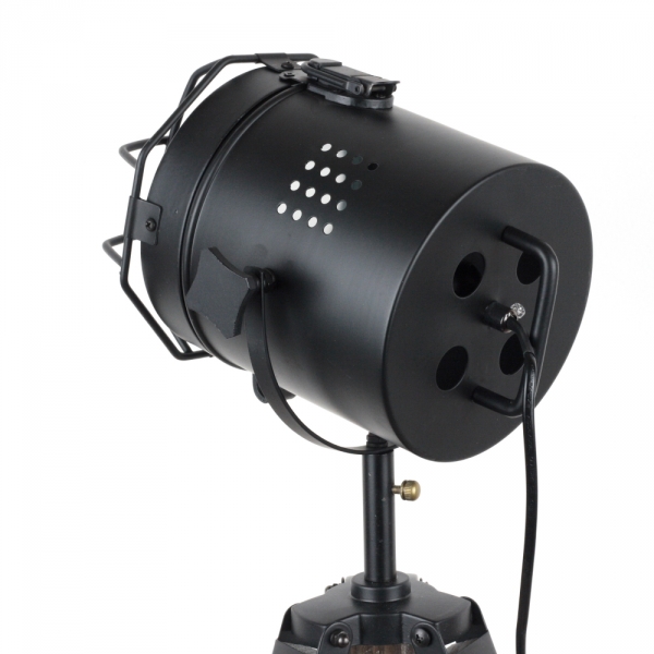 Industriální stolní lampa reflektor 42cm