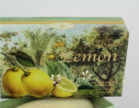 Italské mýdlo s vůní citronu 300 g v krabičce