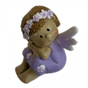 Jarní dekorace do bytu víla Fialka