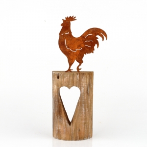 Jarní dekorace kohout 28cm