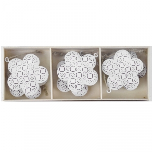 Jarní dekorace  kovová květina