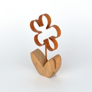 Jarní dekorace květina 17cm