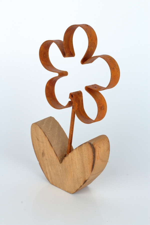 Jarní dekorace květina 17cm