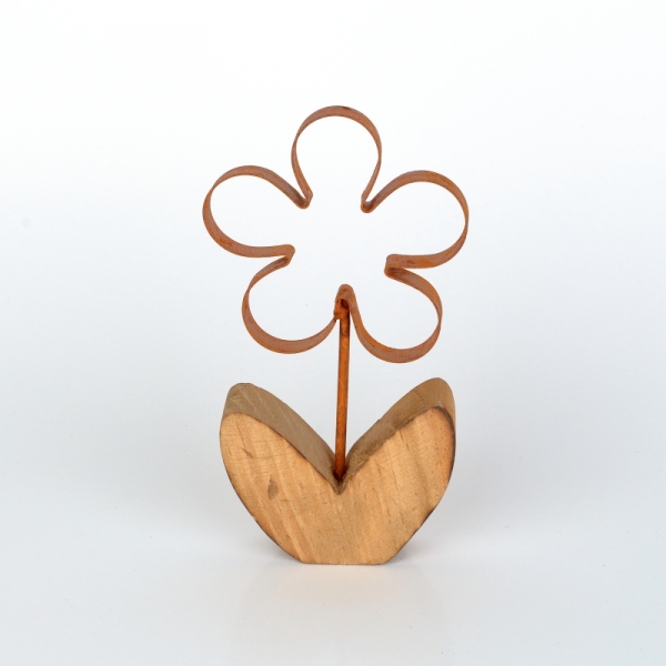 Jarní dekorace květina 17cm