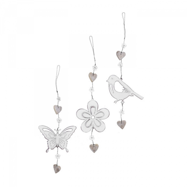 Jarní dekorace motýl 33cm