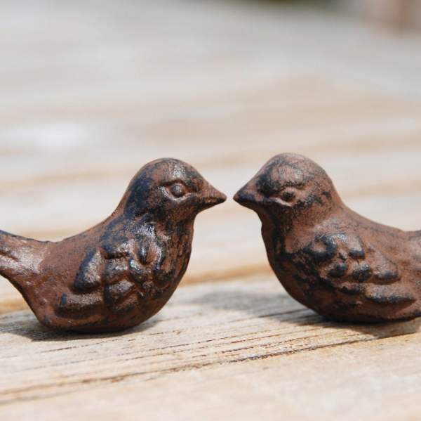 Jarní dekorace ptáčci 5x3cm