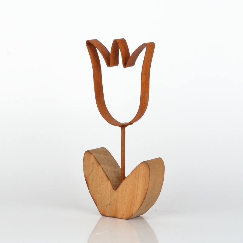 Jarní dekorace tulipán 17cm