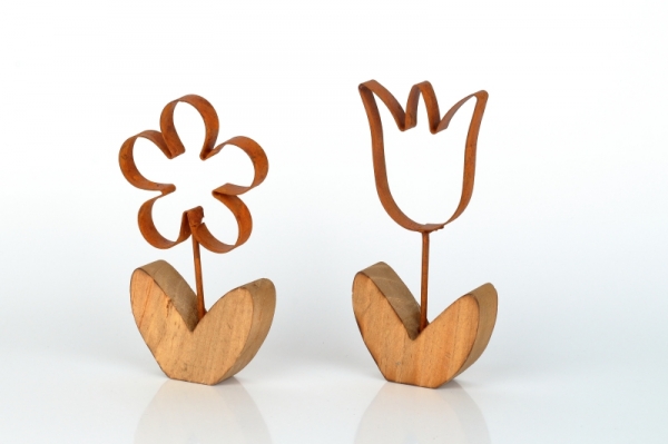 Jarní dekorace tulipán 17cm