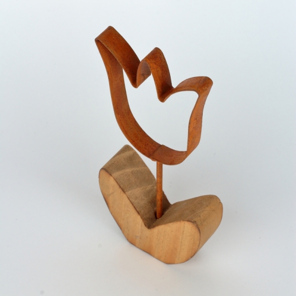 Jarní dekorace tulipán 17cm