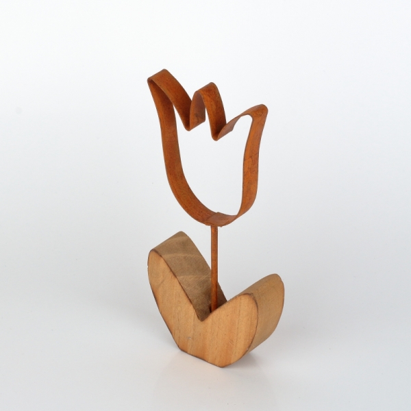 Jarní dekorace tulipán 17cm