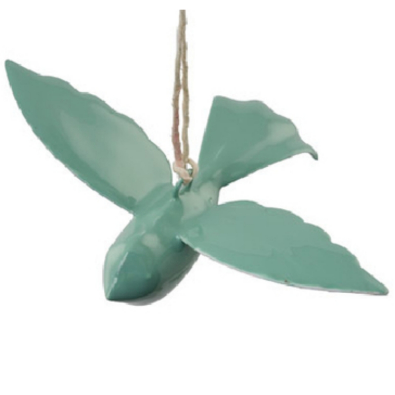 Jarní dekorace závěsný ptáček 11x7,5cm