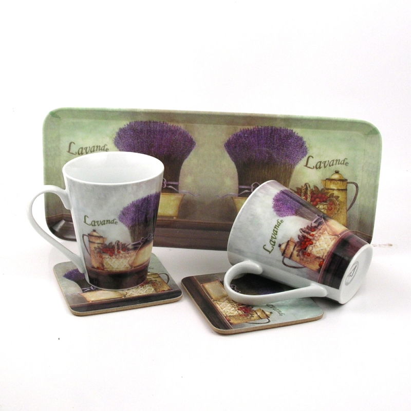 Jídelní souprava snídaňová - levandule