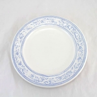 Jídelní talíř modré růže 25,8cm