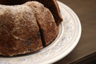 Jídelní talíř modré růže 25,8cm