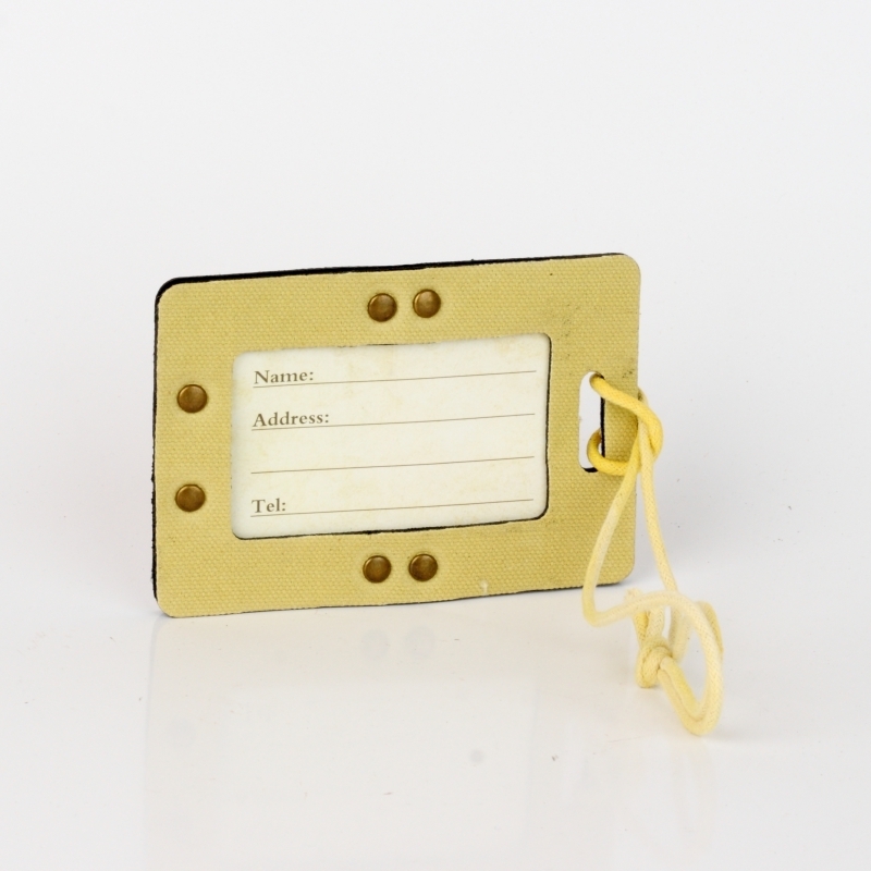 Jmenovka na kufr 12,5x9cm