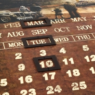 Kalendář magnetický Titanic 25x40cm