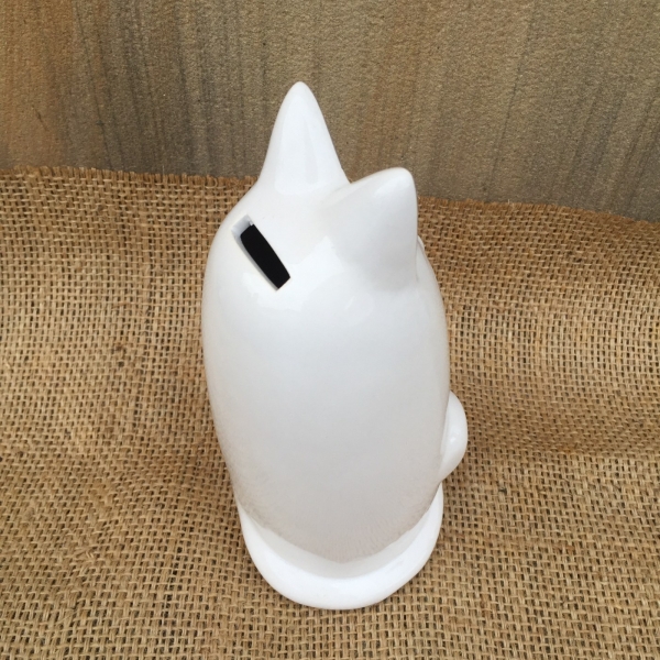 Kasička na peníze kočka 10x19,5x9,5cm