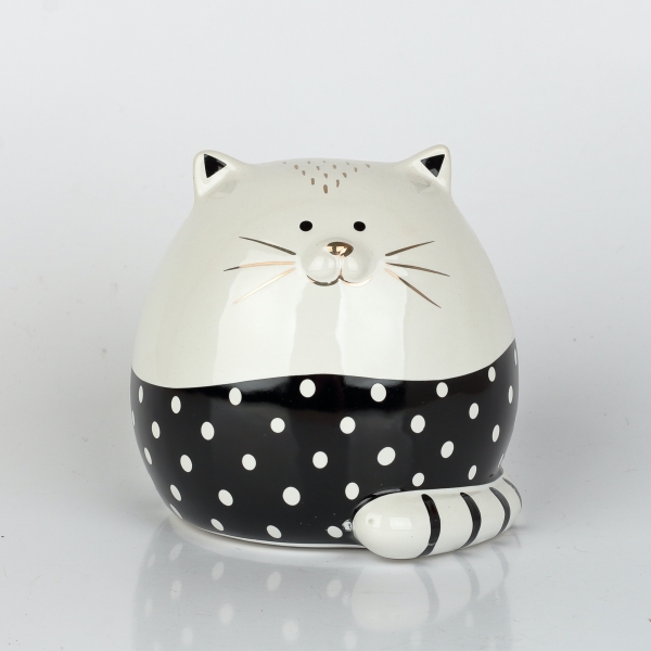 Kasička na peníze kočka 12cm