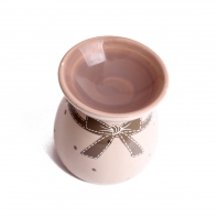 Keramická aroma lampa Grey dot 10x8,5cm