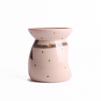Keramická aroma lampa Grey dot 10x8,5cm