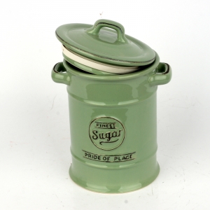 Keramická dóza na cukr zelená Pride of Place 18cm