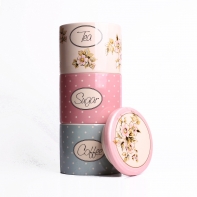 Keramická dóza na kávu / čaj / cukr Rose 29,5x13cm