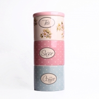 Keramická dóza na kávu / čaj / cukr Rose 29,5x13cm