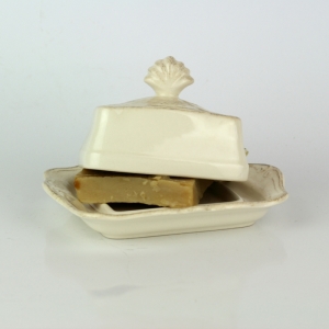 Keramická dóza na máslo 17x14x9cm