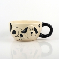 Keramická konvička na čaj 300 + 300ml