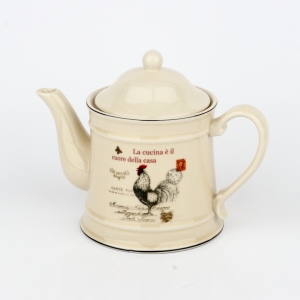 Keramická konvička na čaj kohout 720ml