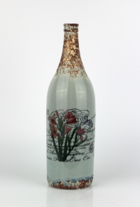 Keramická láhev/váza 33x10cm