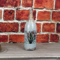 Keramická láhev/váza 33x10cm